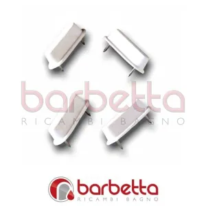 PARACOLPI PER SEDILI WC 2 CHIODI - ALTEZZA mm.12