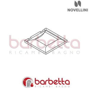 TETTUCCIO ANGOLO 80X80 TANGO NOVELLINI TNTQ80-A
