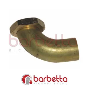 CODOLO CURVO IN OTTONE 0290008
