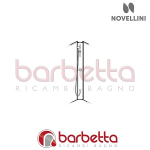 COLONNA VERTICALE TERMOSTATICO GLAX NOVELLINI PAREGL1VT-B