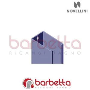 PROFILO A MURO GLAX NOVELLINI P01BNXMOST-B
