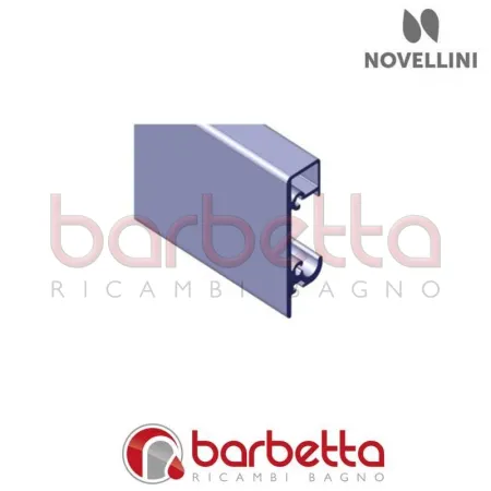 BINARIO SUPERIORE 100 CM GLAX NOVELLINI P11BGLCA100-K