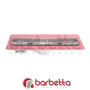 CANALETTA PER DOCCIA CON GRIGLIA E GUAINA 0781695