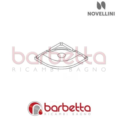TETTUCCIO SOLO FORATO GLAX NOVELLINI TGL2SOFR90-D