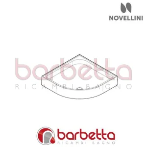PIATTO DOCCIA 90X90 MEDIA NOVELLINI UOCR90-30