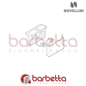 CERNIERA FISSA SU BINARIO MEDIA NOVELLINI R02BJGB1-K