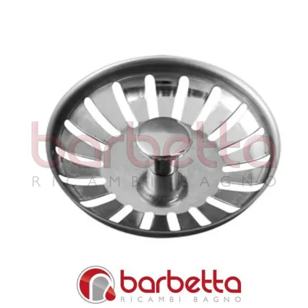 TAPPO A GRIGLIA INOX 03024