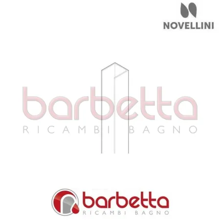 PROFILO A MURO POSTERIORE CENTRALE REVOLUTION NOVELLINI P01PPREVOST