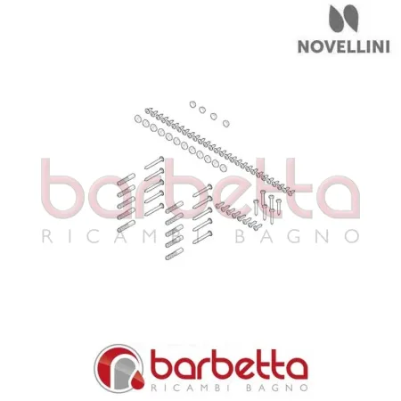 CONFEZIONE MONTAGGIO PROFILI REVOLUTION NOVELLINI R01PREVO-K