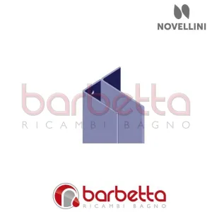 PROFILO A MURO ALETTA A C REVOLUTION NOVELLINI P01BHMOST-X