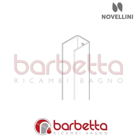 PROFILO MURO REVOLUTION NOVELLINI P01LGHST-A