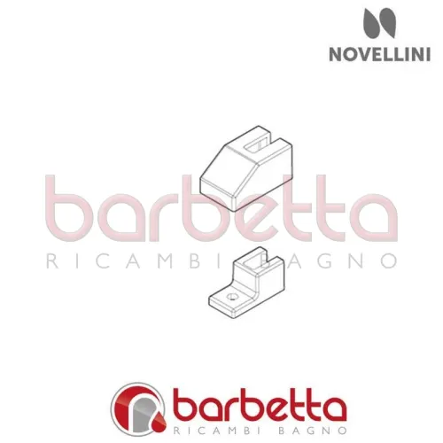 CONFEZIONE PIEDINO FISSAGGIO INFERIORE REVOLUTION NOVELLINI R05PIGIH1-A