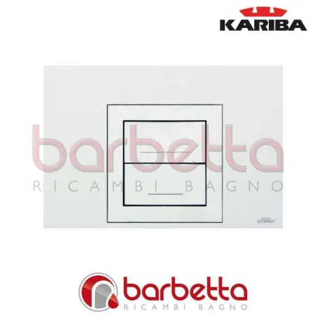PLACCA SERIE AUREA KARIBA BIANCA 317100