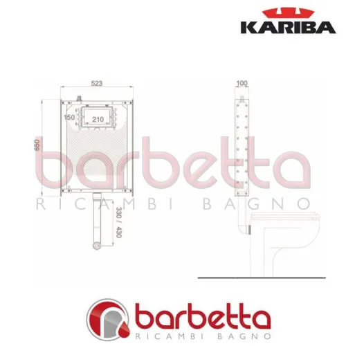 MODULO INSTALLAZIONE KARTON FIX 6 E KARIBA 377316