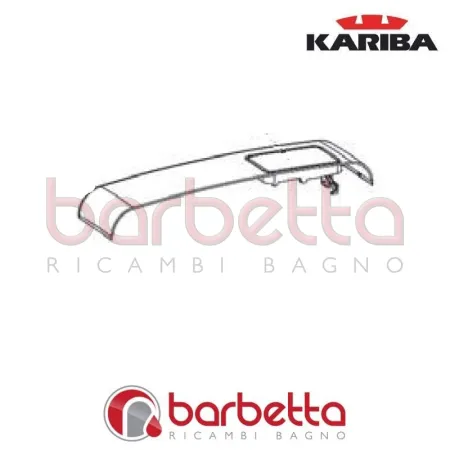 PULSANTE SUPER BIANCO KARIBA DUO 330051