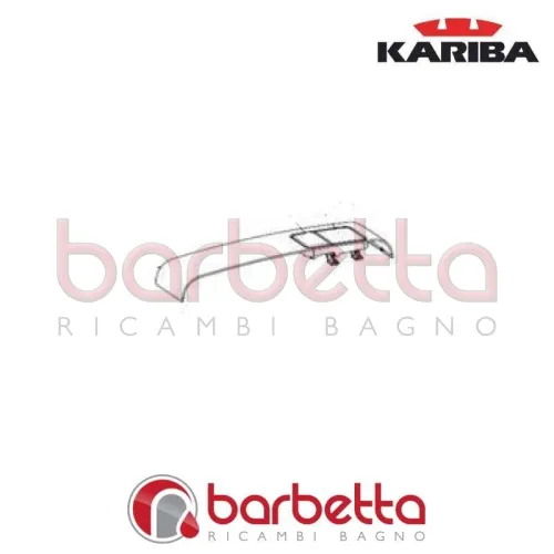 TASTO SCARICO PARZIALE BIANCO SUPER DUO KARIBA 330052