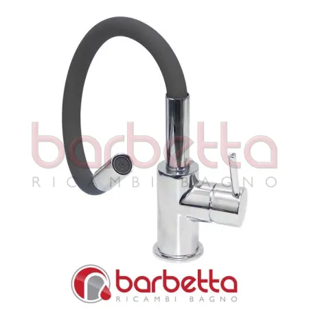 MISCELATORE RUBINETTO LAVELLO CUCINA BLU CROMO