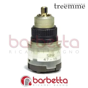 CARTUCCIA TERMOSTATICA COASSIALE RICAMBIO TREEMME RTVT157ZZ