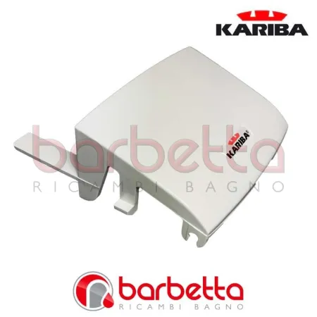 TASTO SCARICO TOTALE BIANCO TOP DUO KARIBA 420029