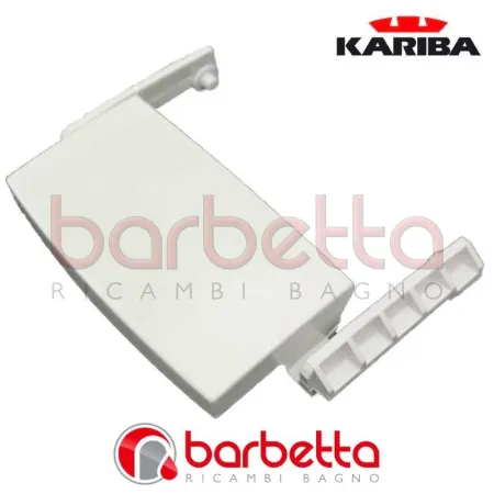TASTO SCARICO PARZIALE BIANCO TOP DUO KARIBA 420030