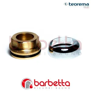 GHIERA FERMA CARTUCCIA CON COPRIGHIERA CROMO TEOREMA 0124611
