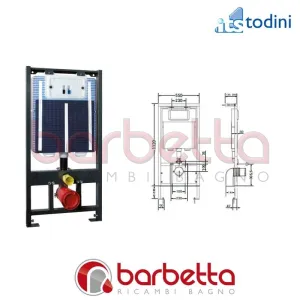 CASSETTA INCASSO HIDROLITE EVOLUTION TODINI 14.25/0C