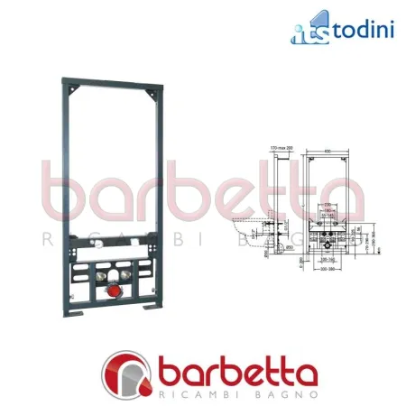 HIDROLITE BIDET A 105/1200 ITS TODINI 14.26