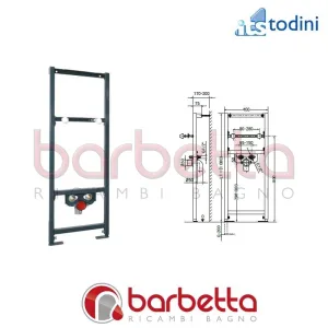 HIDROLITE BIDET A 105/1200 ITS TODINI 14.26/L