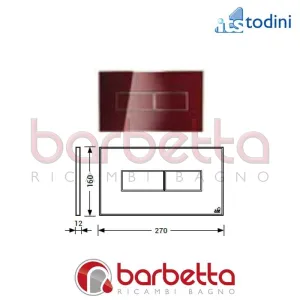 PLACCA STYLE BORDEAUX ITS TODINI 20.15/S/BO