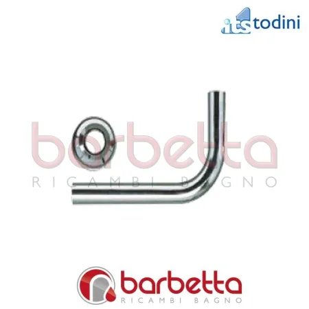 TUBO 90° E BORCHIA RICAMBIO ITS TODINI 6.14
