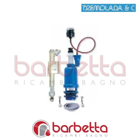 BATTERIA DI SCARICO MONOFLUSSO CORPO IN PLASTICA PNEO TREMOLADA 90.212.82