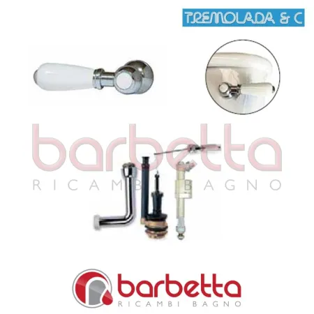 MANIGLIA FRONTALE PER BATTERIA DI SCARICO TREMOLANDA 56LUX.08.82