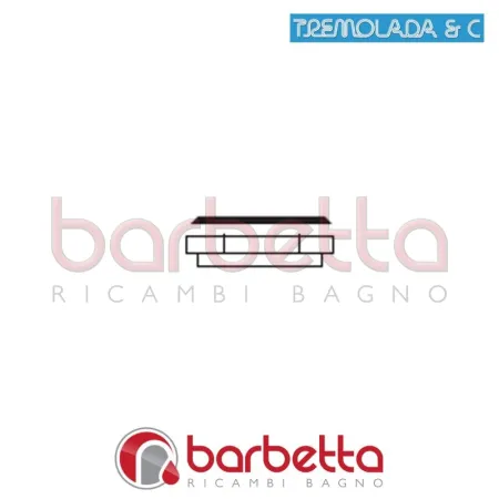 DADO 2" IN OTTONE PER CASSETTE TREMOLADA 32AP