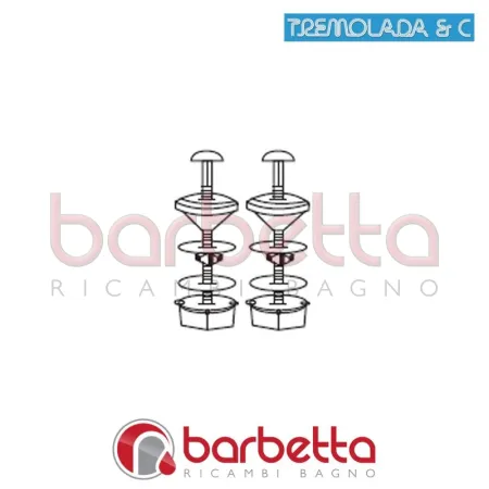 KIT FISSAGGIO CASSETTA TREMOLADA 2L