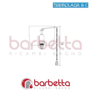 PULL IN PLASTICA PER CASSETTA ALTACAT TREMOLADA PULLPL