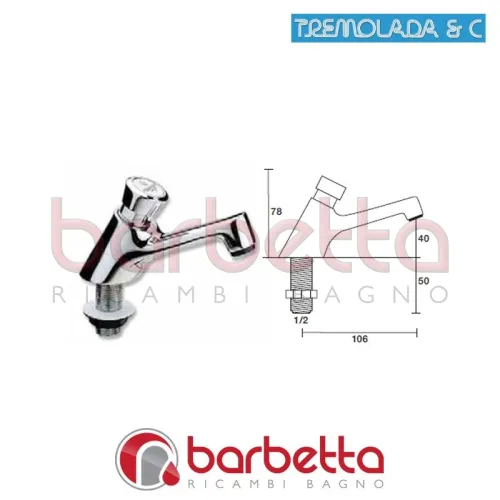RUBINETTO TEMPORIZZATO RICAMBIO TREMOLADA 461ATV