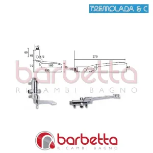 MISCELATORE MONOPEDALE RICAMBIO TREMOLADA 486