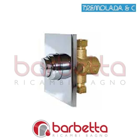 RUBINETTO TEMPORIZZATO DA INCASSO PER ORINATOIO RICAMBIO TREMOLADA 467-10