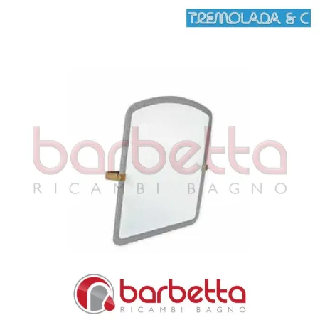 SPECCHIO RECLINABILE CON SUPPORTO RICAMBIO TREMOLADA 77001