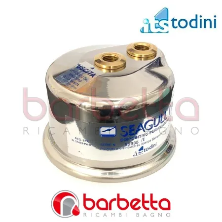 CALOTTA SUPERIORE X-1D COMPLETA RICAMBIO FILTRO SEAGUL 10.38/CD