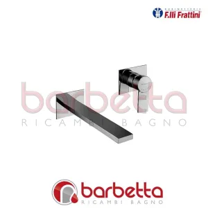 BATTERIA LAVABO A PARETE SENZA SCARICO GAIA FRATTINI 55034A