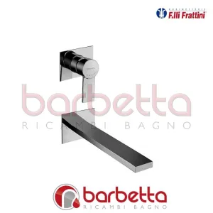 BATTERIA LAVABO A PARETE SENZA SCARICO GAIA FRATTINI 55035A