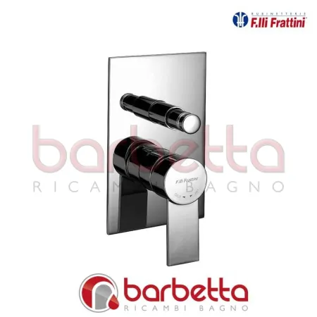 MONOCOMANDO INCASSO CON DEVIATORE AUTOMATICO GAIA FRATTINI 55010