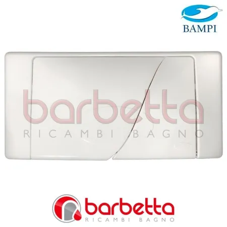 PLACCA DI RICAMBIO 2 TASTI ZETA BIANCA BAMPI CPLACC2T