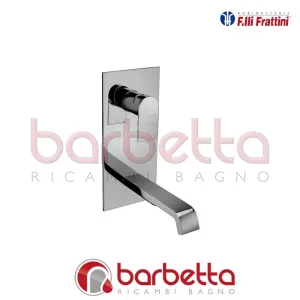 BATTERIA LAVABO A PARETE VERTICALE SENZA SCARICO TOLOMEO FRATTINI 83035