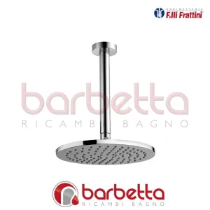 BRACCIO DOCCIA CON SOFFIONE ELLITTICO CON ATTACCO VERTICALE DELIZIA FRATTINI 59609