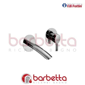 BATTERIA LAVABO A PARETE SENZA SCARICO BRERA FRATTINI 59034A