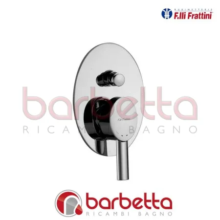MONOCOMANDO INCASSO CON DEVIATORE AUTOMATICO BRERA FRATTINI 59010