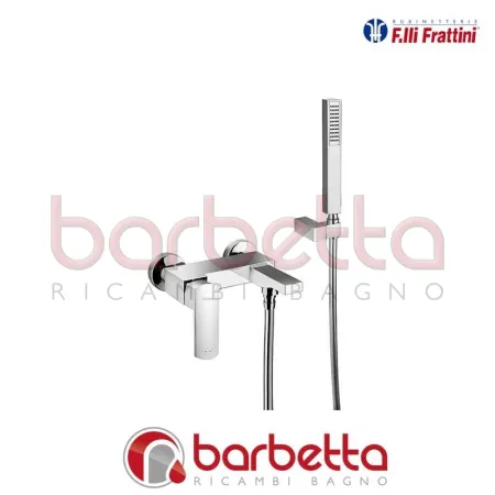 MONOCOMANDO ESTERNO PER VASCA CON DOCCIA DUPLEX MODUS FRATTINI 52002