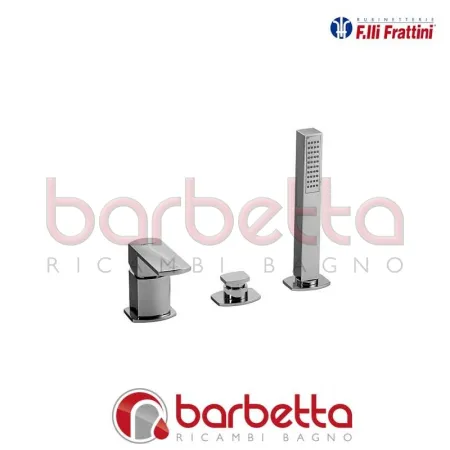 BATTERIA PER BORDO VASCA MONOCOMANDO SENZA BOCCA MODUS FRATTINI 52028